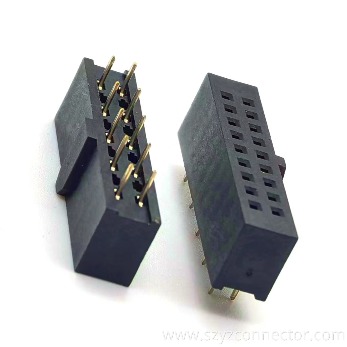 2.54mm Pitch Female Header Connector Dual Row Straight H8.5mm With Even Columns Unpopulated Y-type 2*9P 2.54mm Pitch Female Header Connector Dual Row Straight H8.5mm With Even Columns Unpopulated Y-type 2*9P